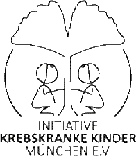 Logo der Initiative krebskranke Kinder München, für die die FIDURA Fonds spendeten